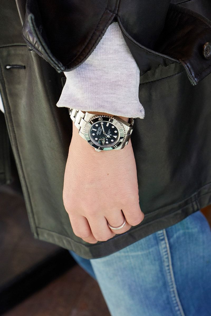 ウェアの色を拾って馴染ませる星条旗スニーカー ナベ 4枚目の写真