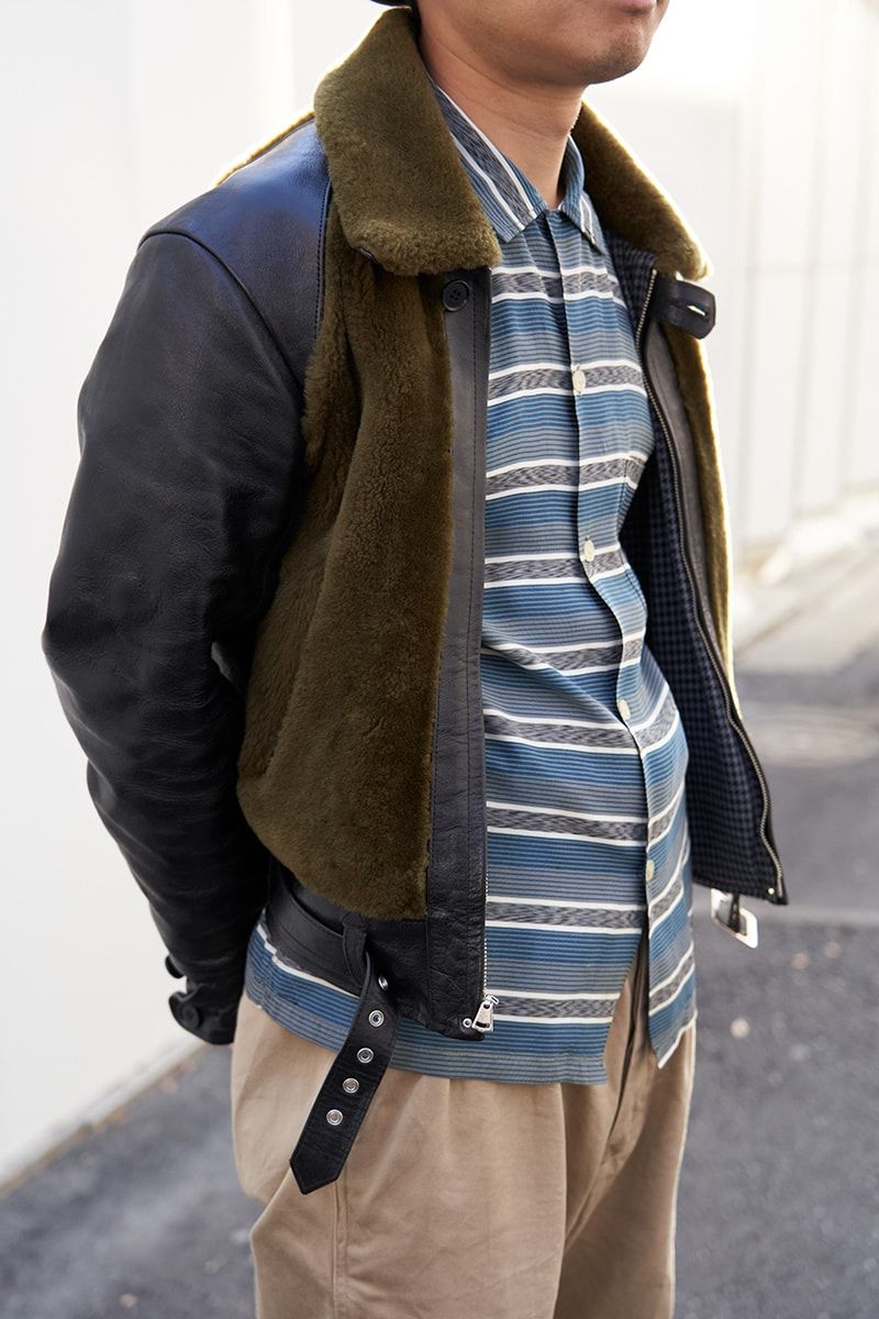 クセものアウターもベレーとブーツでしっくりと 柴田圭介 3枚目の写真