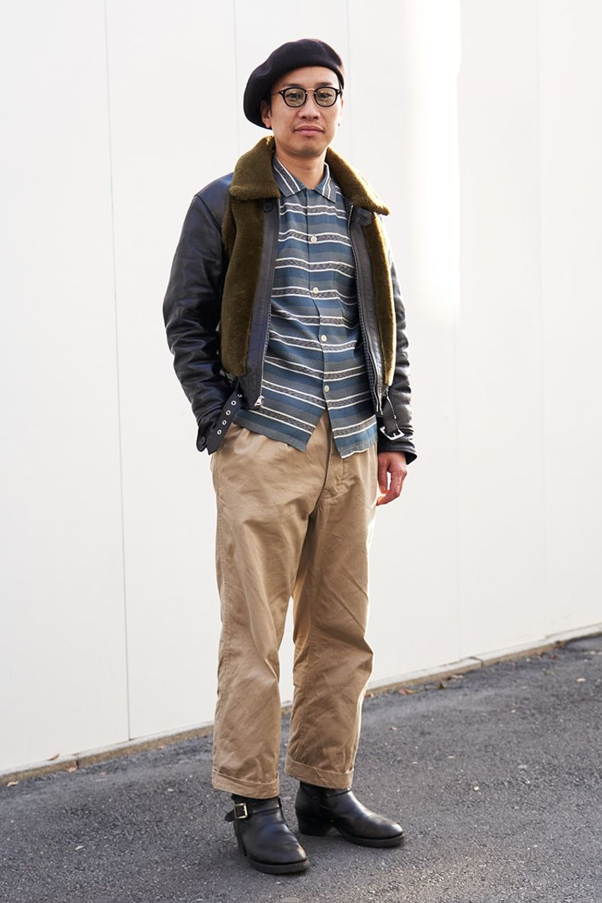 コーデにアクセントを生むレイヤード術5選！インナーは“ボーダー”か“ストライプ”で - 15枚目の画像