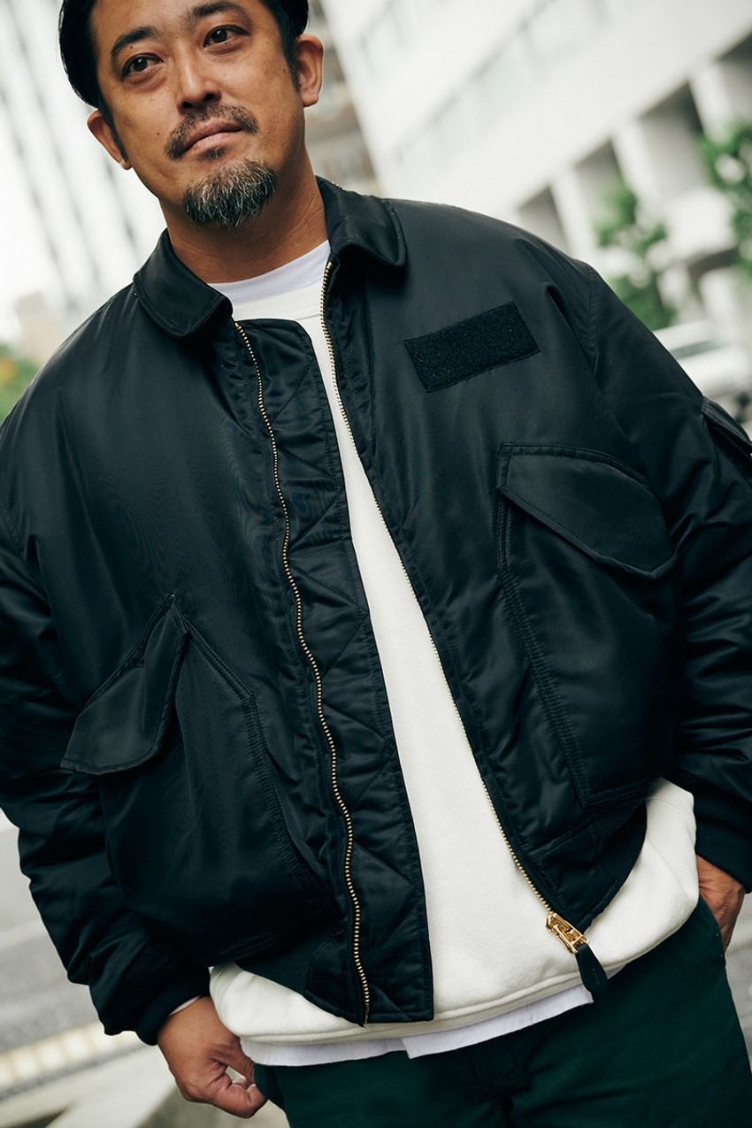 定番の冬アイテム「中綿JKT・MA-1・シェル」を使ったコーデ好例！街行く大人はどう着こなす？ - 6枚目の画像