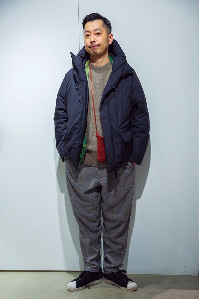 いまの気分はOライン。ダウン×テーパードのゆるシルエット 千葉英樹