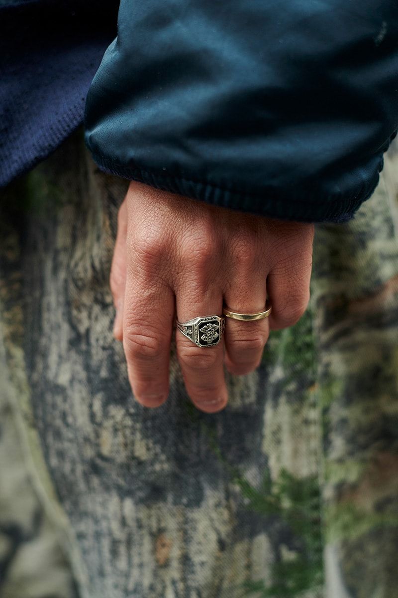 定番のMA-1に全面加工デニムで変化を 高岸 亮 6枚目の写真