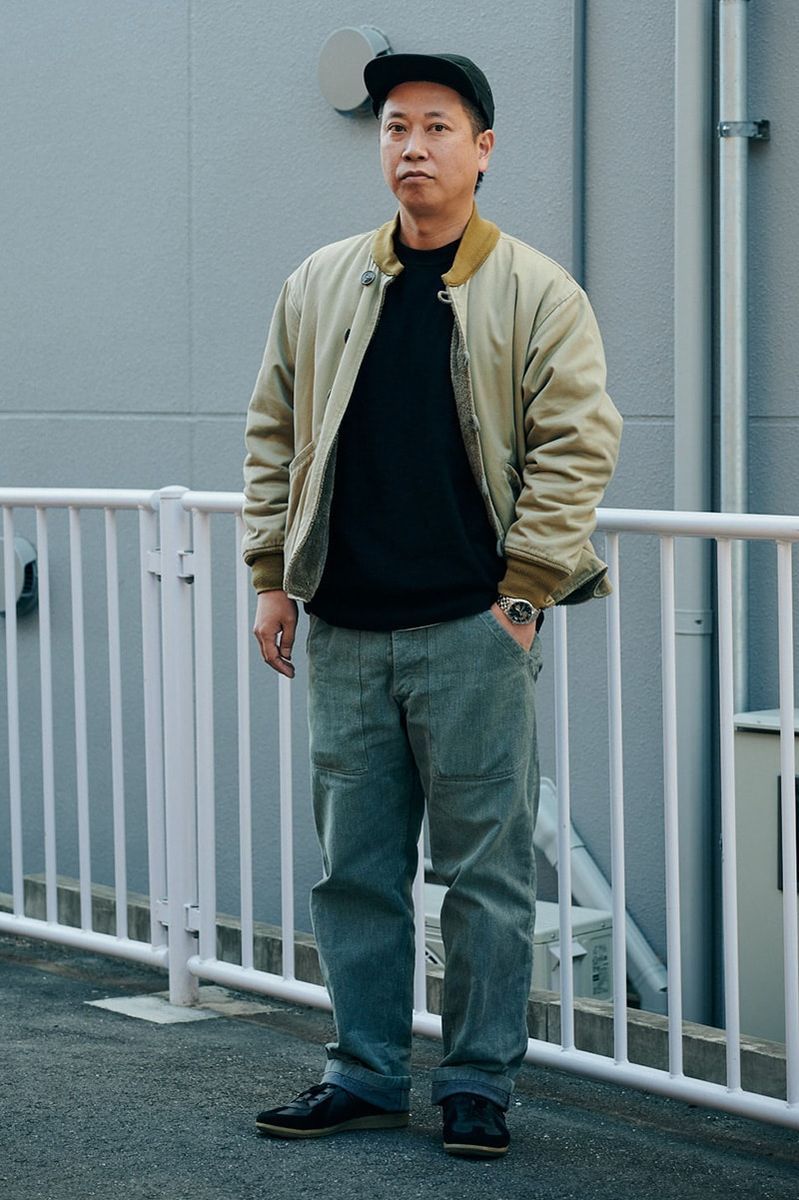 キャップのコードとシューズの素材に大人のこだわり 成島和也