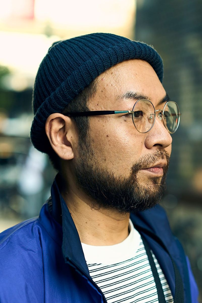 古着のシャカシャカアウターをパンツとシューズでキレイめ 阿部 3枚目の写真