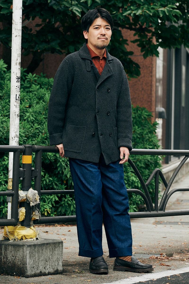 モノにもサイズ選びにも香るトラッド感 星 祐太朗