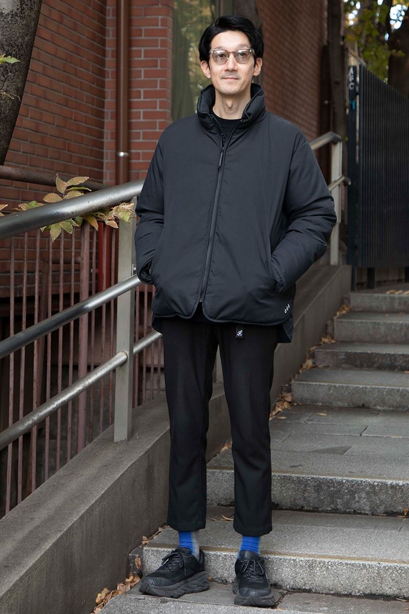 デサントdddのジャケットコーディネート | 241213-1628-42 コッセこういち