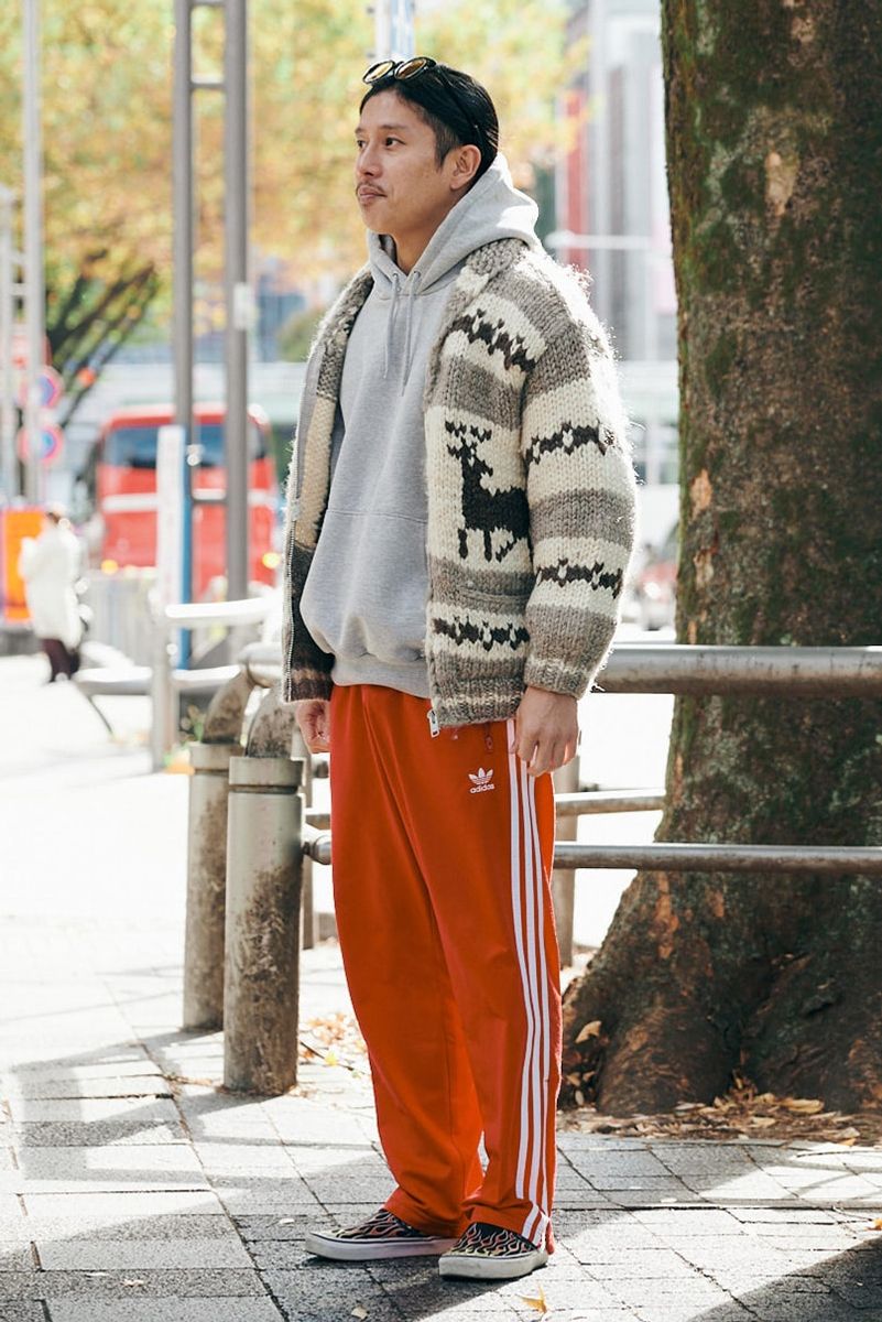 古着のニットコーディネート | 241213-1635-04 杉本友太