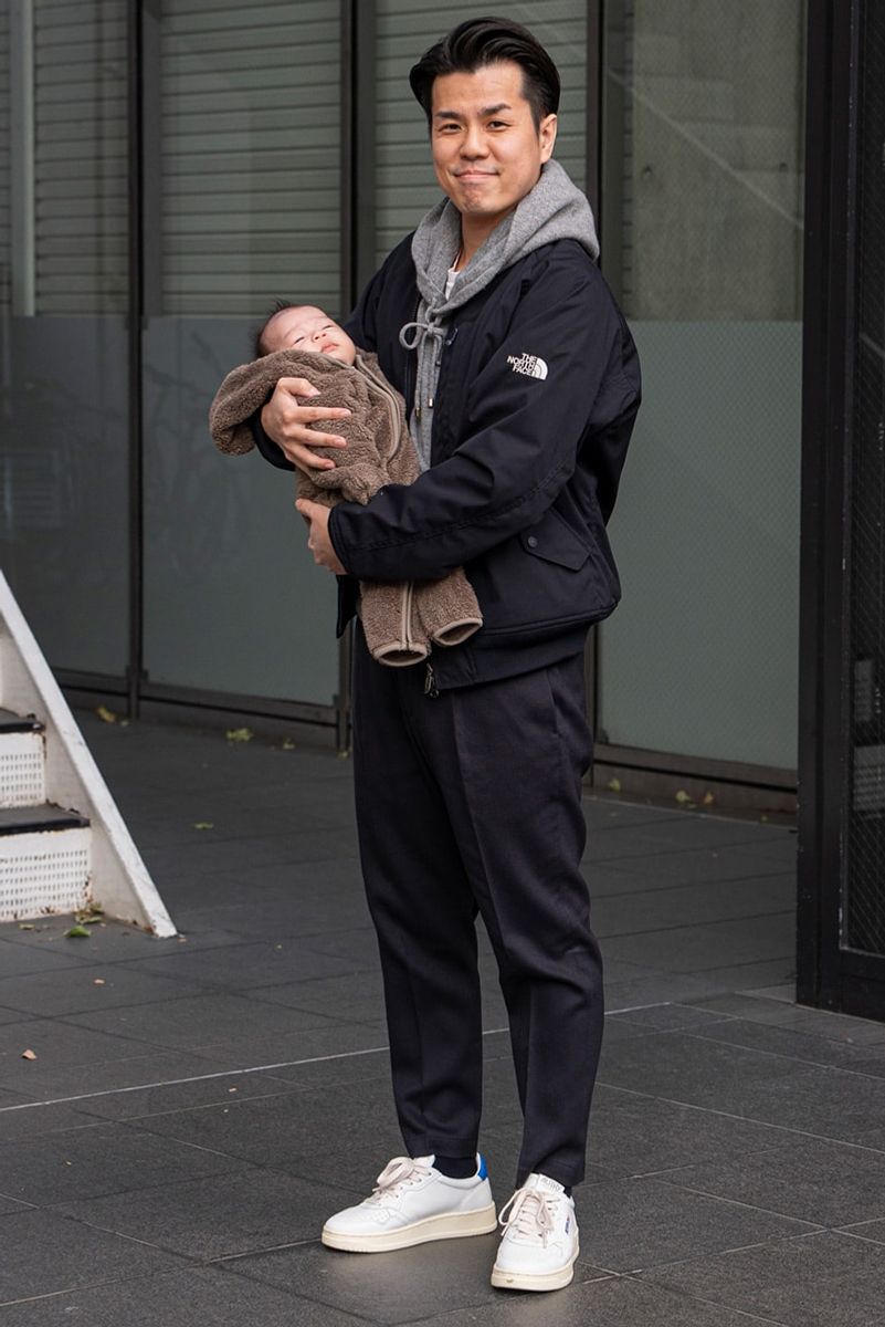 ザノースフェイスのジャケットコーディネート | 241213-1647-26 行徳佑介