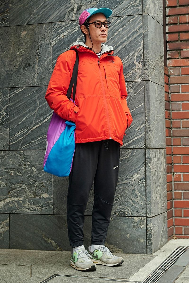 ザノースフェイスのジャケットコーディネート | 241213-1652-47 菅原聡介