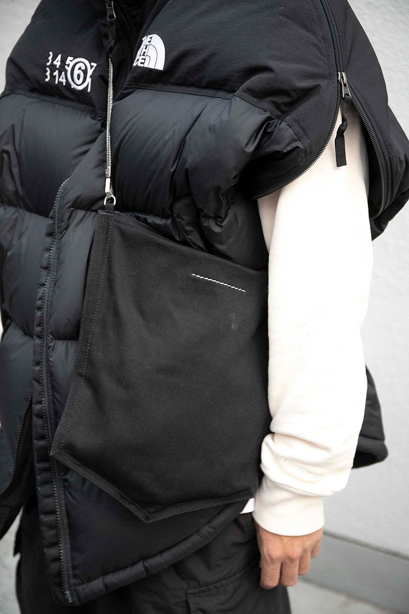 メゾンマルジェラ×ザノースフェイスのダウンベストコーディネート | 241213-1655-11 佐々木尚輝 2枚目の写真