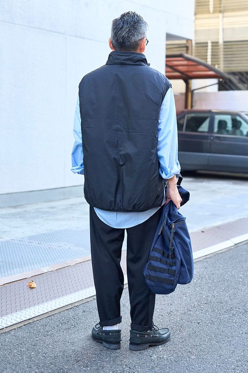 ダイワピア39のダウンベストコーディネート | 241215-1423-26 長谷部 伸 3枚目の写真