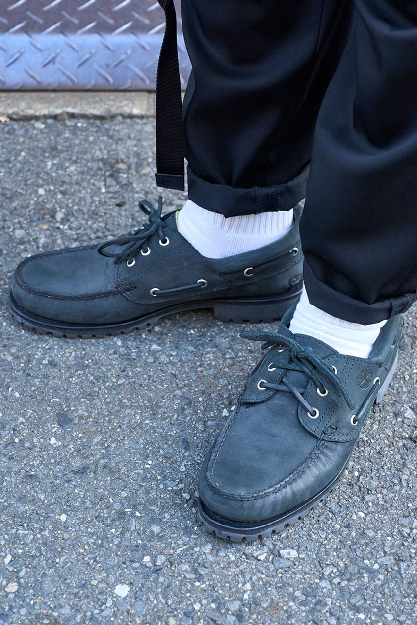 冬服にティンバーランド「スリーアイ」、どう合わせる？ 洒落者たちが示した3つの回答 - 7枚目の画像