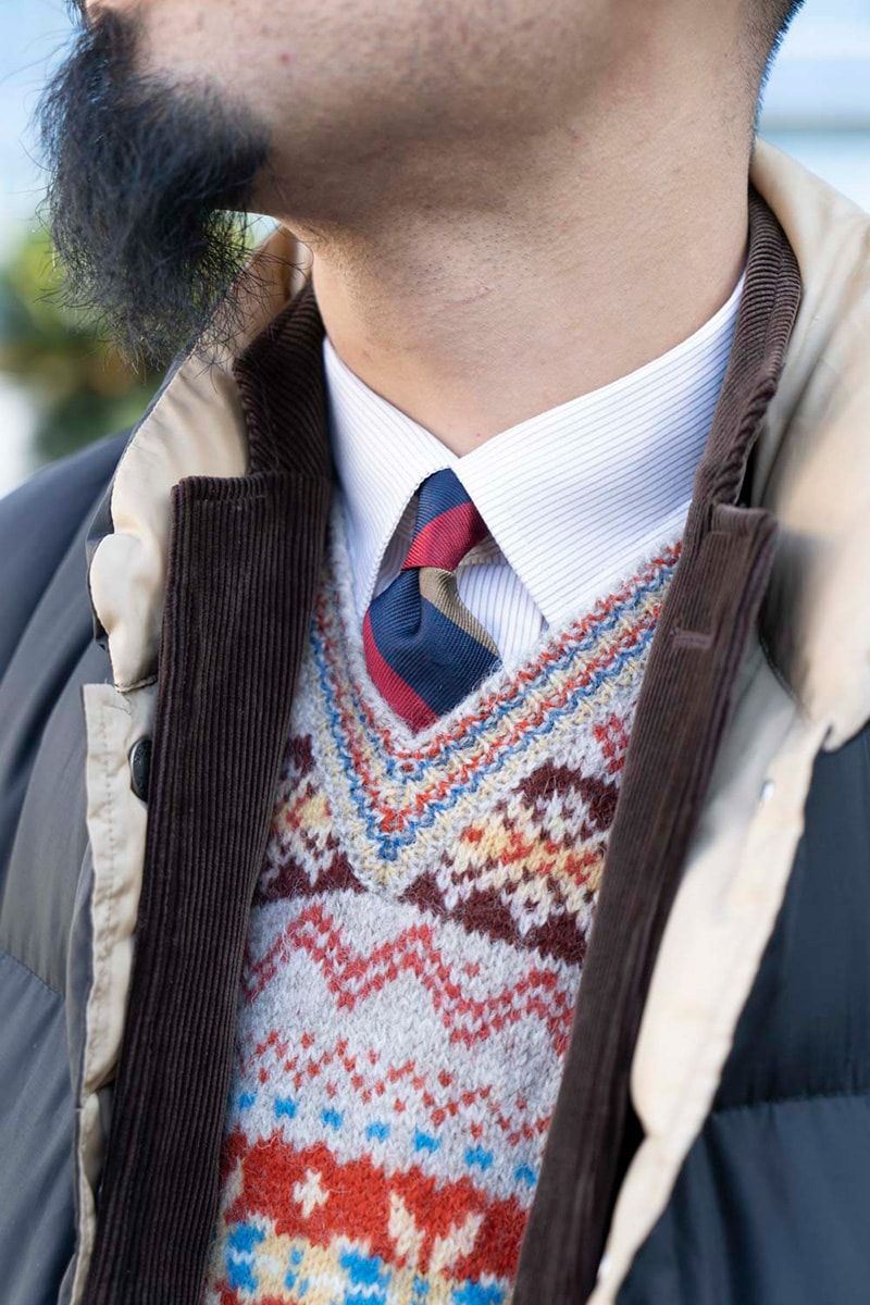 シエラデザインズ×ビームスプラスのベストコーディネート | 241215-1425-48 柳井純一 4枚目の写真