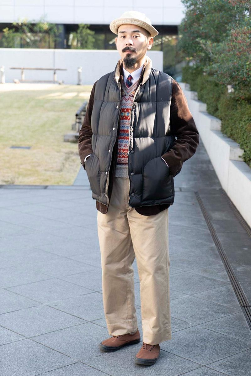シエラデザインズ×ビームスプラスのベストコーディネート | 241215-1425-48 柳井純一
