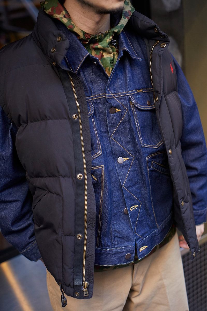 ポロラルフローレンのダウンベストコーディネート | 241215-1430-19 清水剛史 6枚目の写真