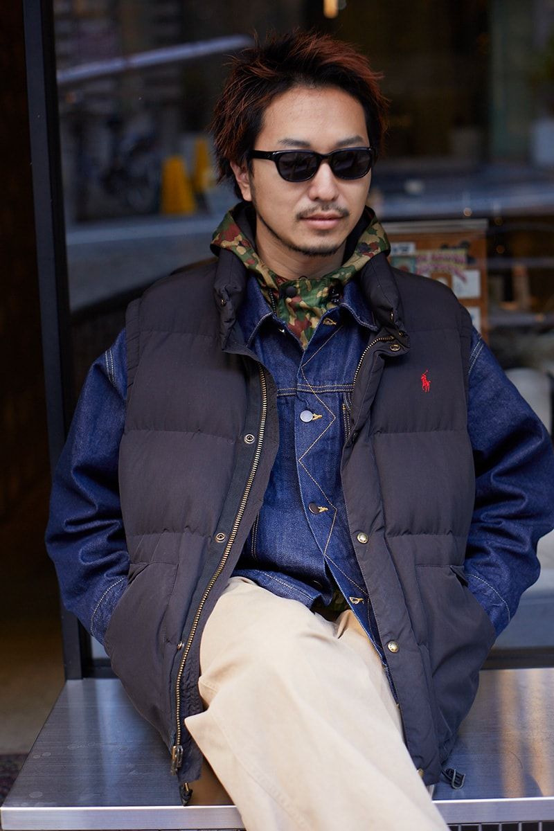 ポロラルフローレンのダウンベストコーディネート | 241215-1430-19 清水剛史 7枚目の写真