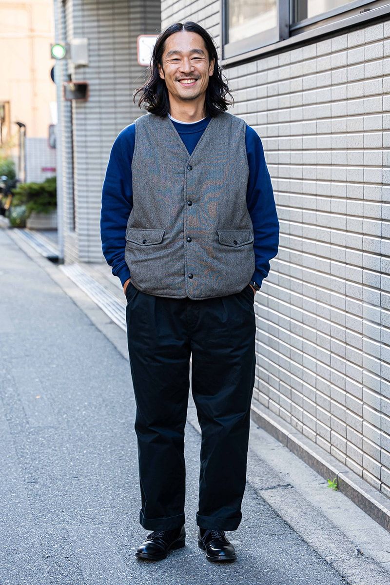 フランス軍のスウェットコーディネート | 241215-1431-41 松尾修平