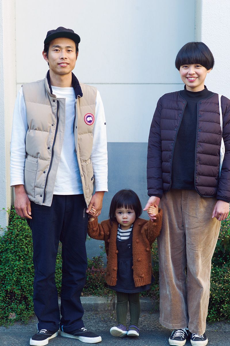 優しげなダウンベスト・コーデの作りかた 荒川洋平
