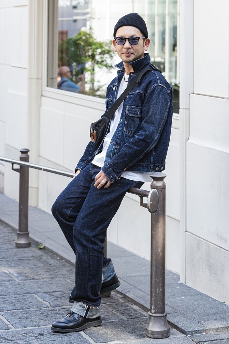 ワンピースオブロックのジャケットコーディネート | 241215-1441-08 酒井裕之