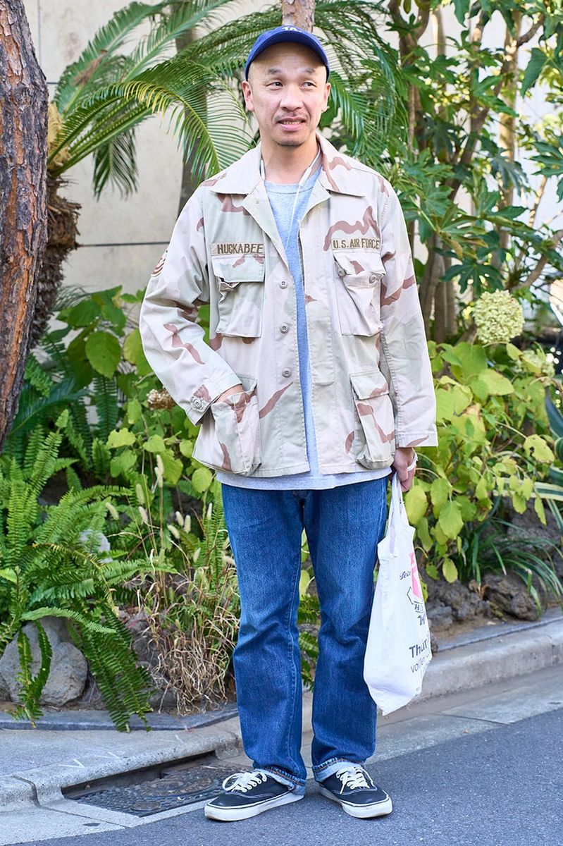 アメリカ軍のジャケットコーディネート | 241215-1452-57 西澤 友