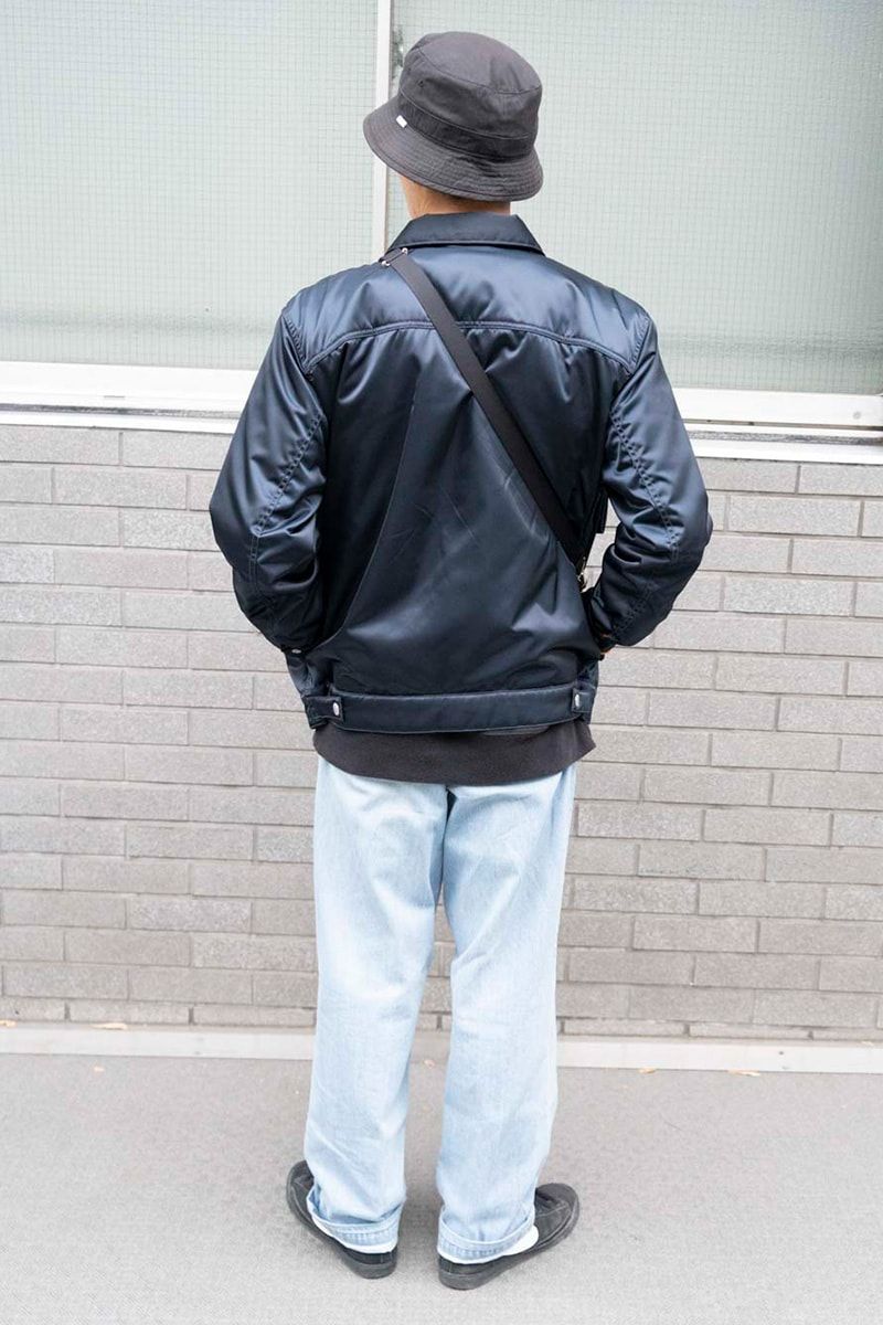 ポーター×リーバイスのジャケットコーディネート | 241215-1456-16 帯金正樹 5枚目の写真