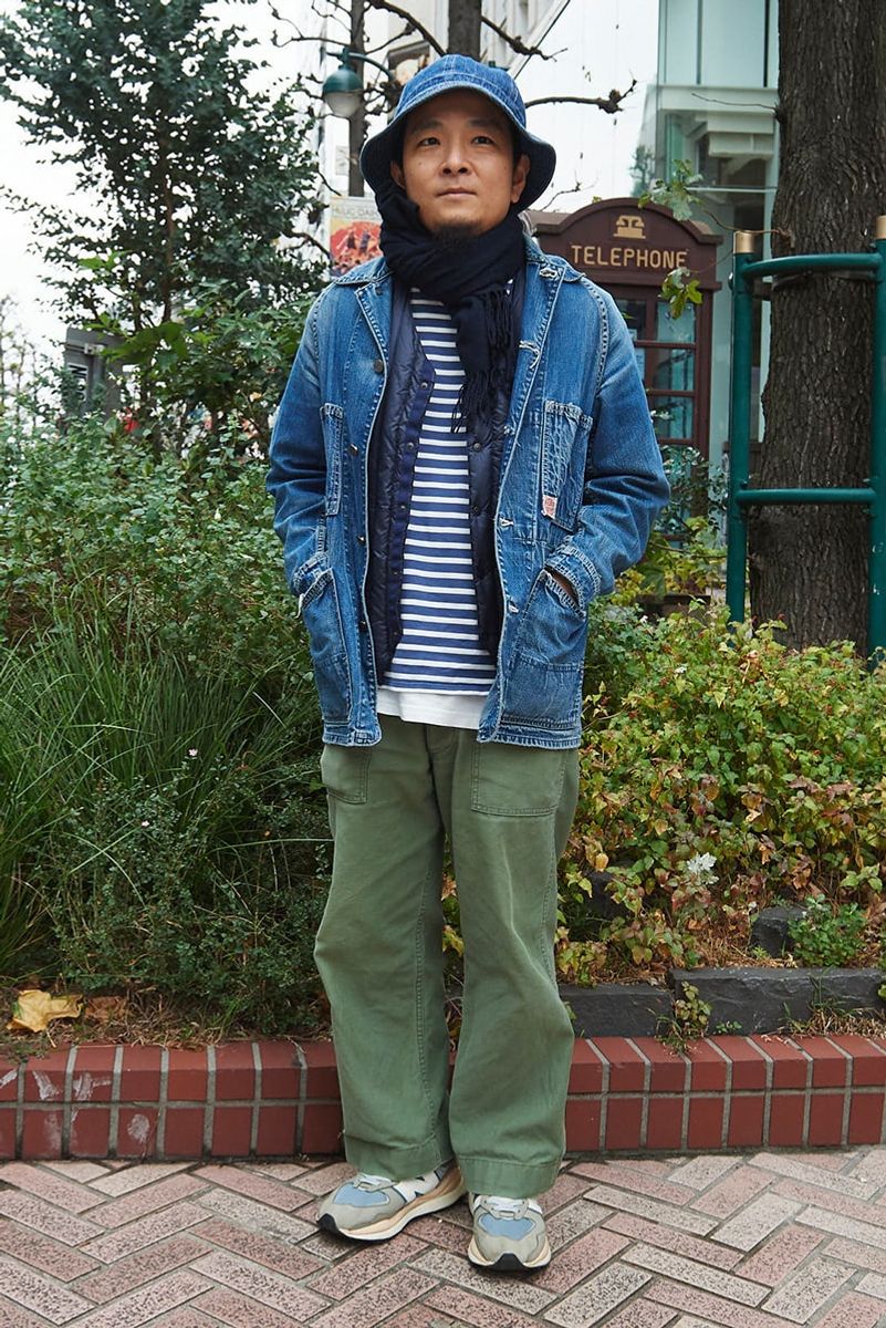 ヘッドライトのジャケットコーディネート | 241215-1457-56 羽田健作