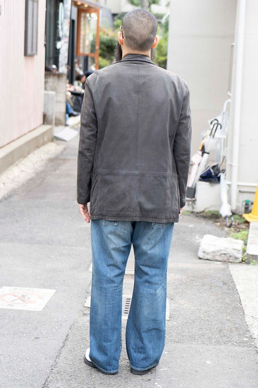 デニム選びのセンスがいい人、「グラフペーパー」愛用率高し！20代＆30代の着こなし好例3選 - 9枚目の画像