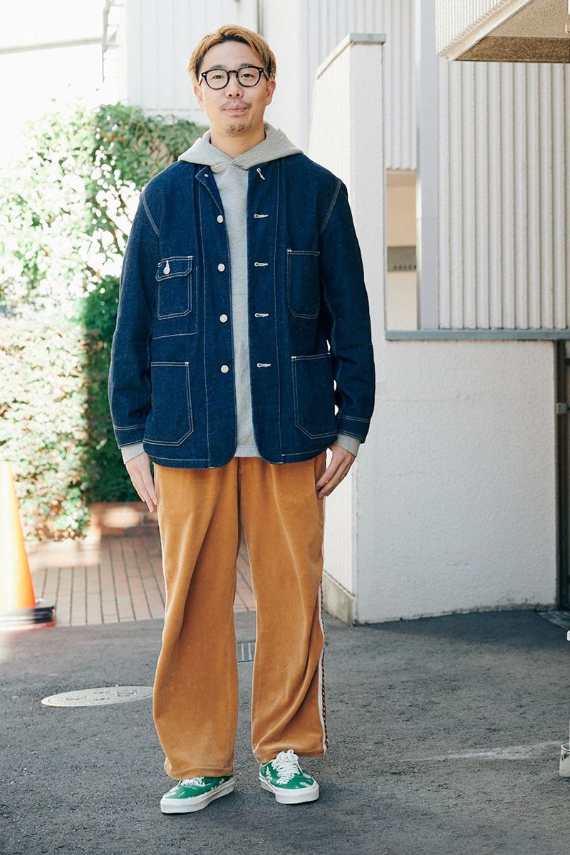 オーディナリーフィッツのジャケットコーディネート | 241215-1459-10 遊津拓人