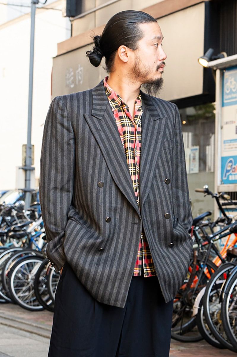 古着のジャケットコーディネート | 241215-1501-58 タッセル 3枚目の写真