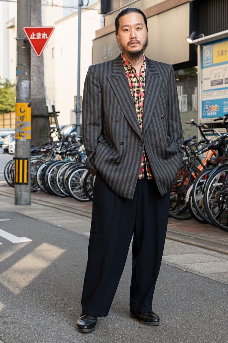 古着のジャケットコーディネート | 241215-1501-58 タッセル