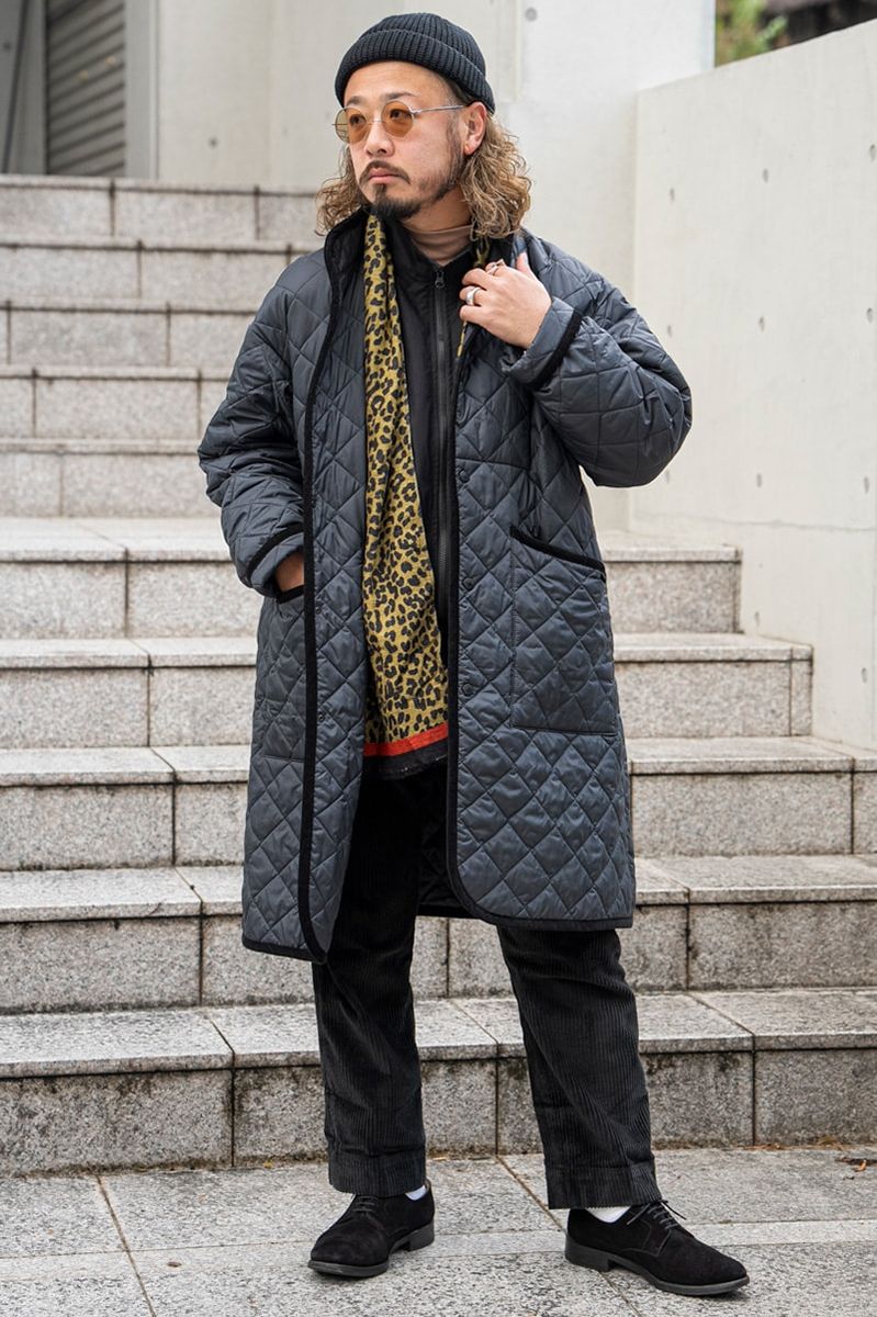 ラベンハムのコートコーディネート | 241215-1503-12 藤田将人