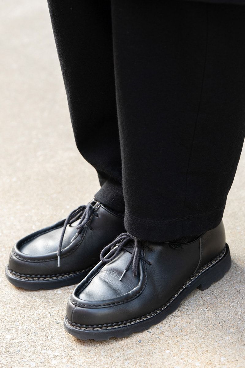 マーガレットハウエルのコートコーディネート | 241215-1504-18 御厨豊裕 3枚目の写真