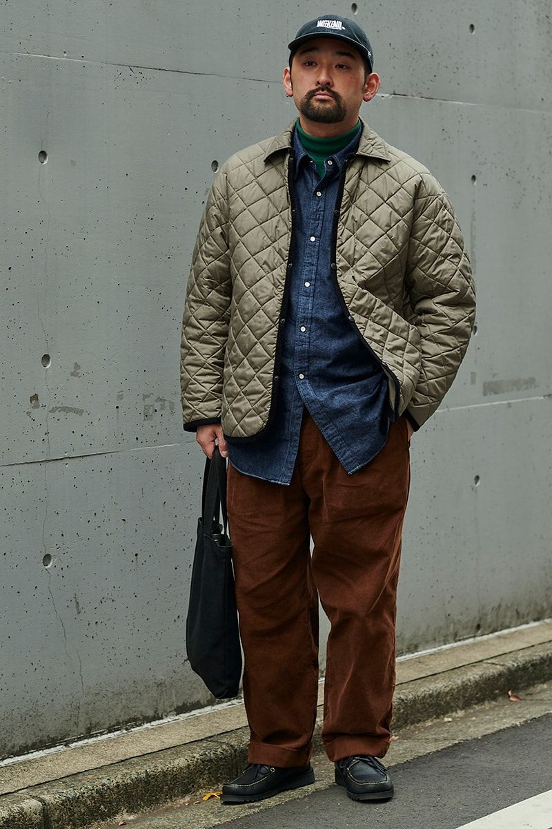 ラベンハムのジャケット/アウターコーディネート | 241215-1507-45 引馬大樹