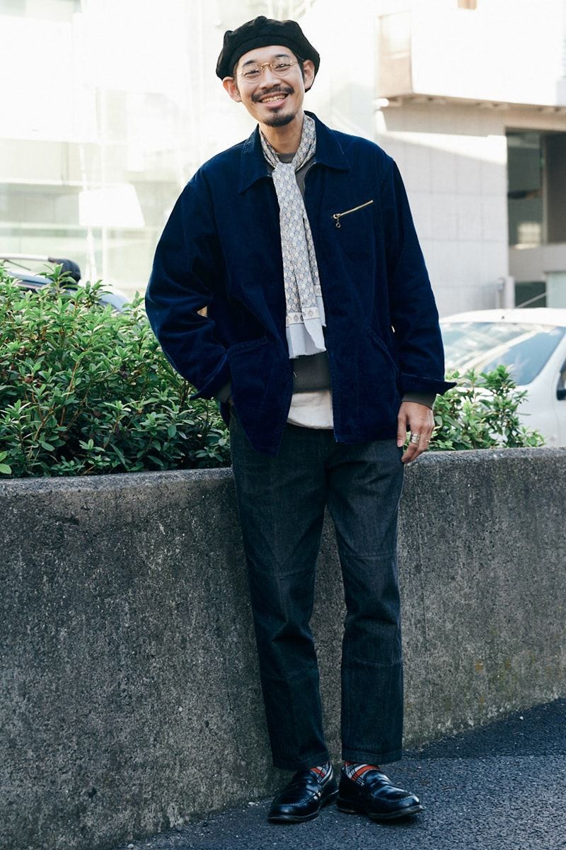 バトナーのニットコーディネート | 241215-1508-53 佐久間直樹