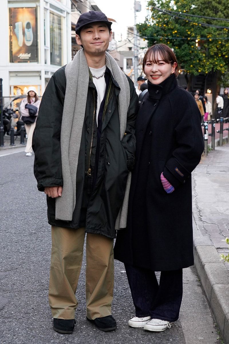 古着のコートコーディネート | 241215-1520-10 佐々木裕一