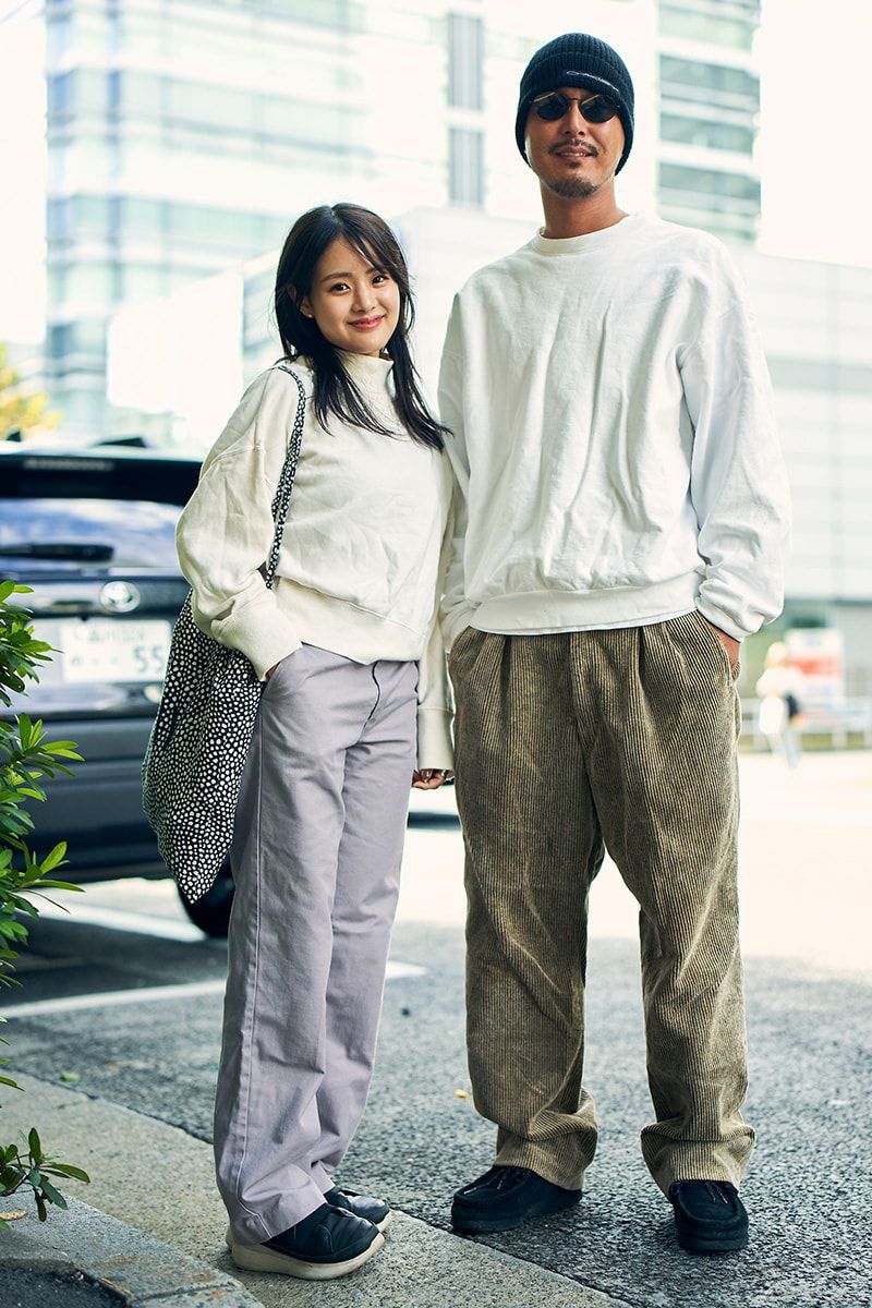 ロサンゼルスアパレルのスウェットコーディネート | 241215-1522-55 栗原弘樹