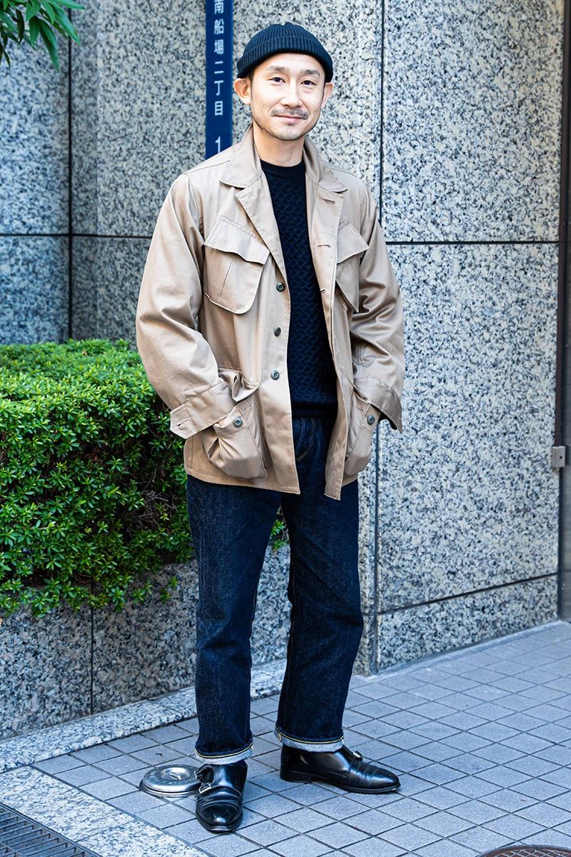 ジョーマッコイのデニムコーディネート | 241215-1524-28 岩元孝道