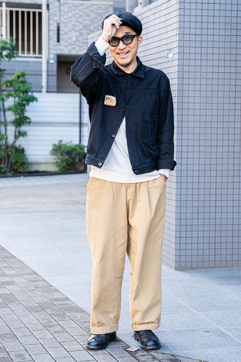 コモリのジャケットコーディネート | 241215-1524-43 秋谷直弘