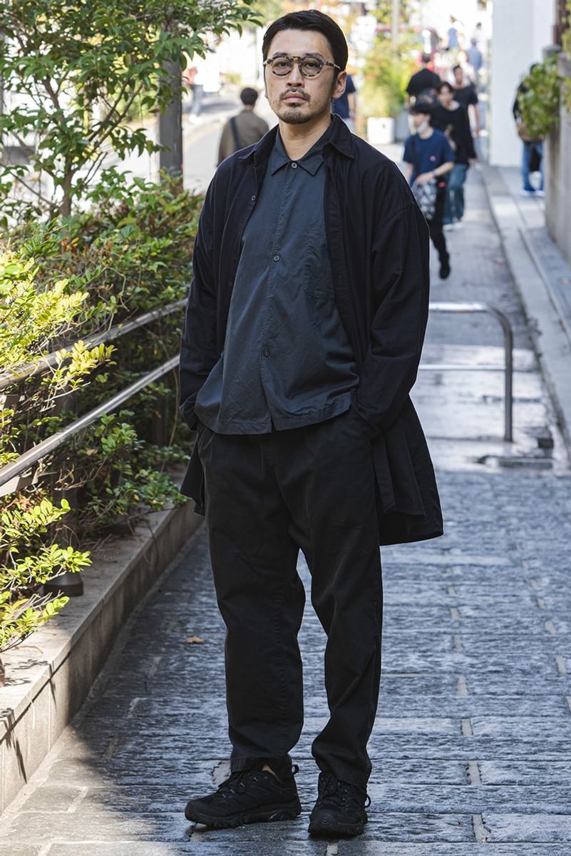 ムジラボのコートコーディネート | 241215-1533-53 木村麻人