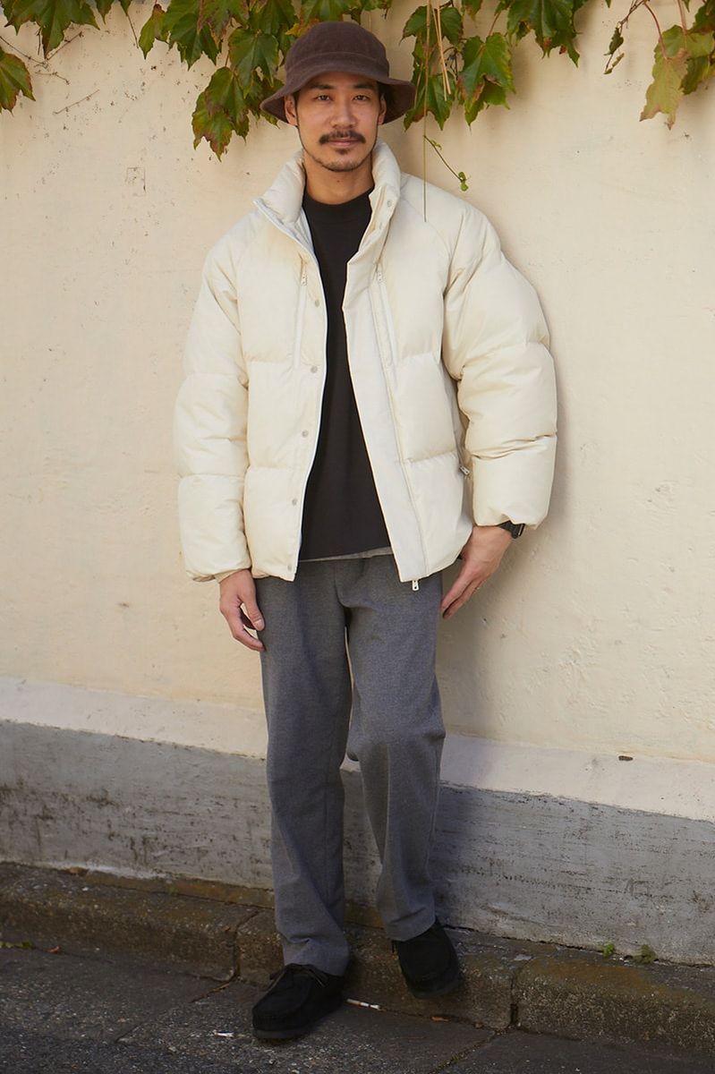 エフシーイーのダウンジャケットコーディネート | 241215-1549-18 坊山大輝 2枚目の写真