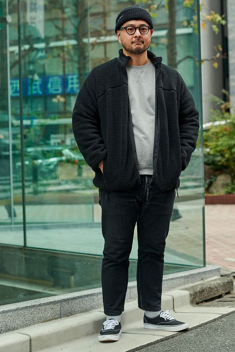 サンスペルのスウェットコーディネート | 241215-1557-25 和田泰次郎