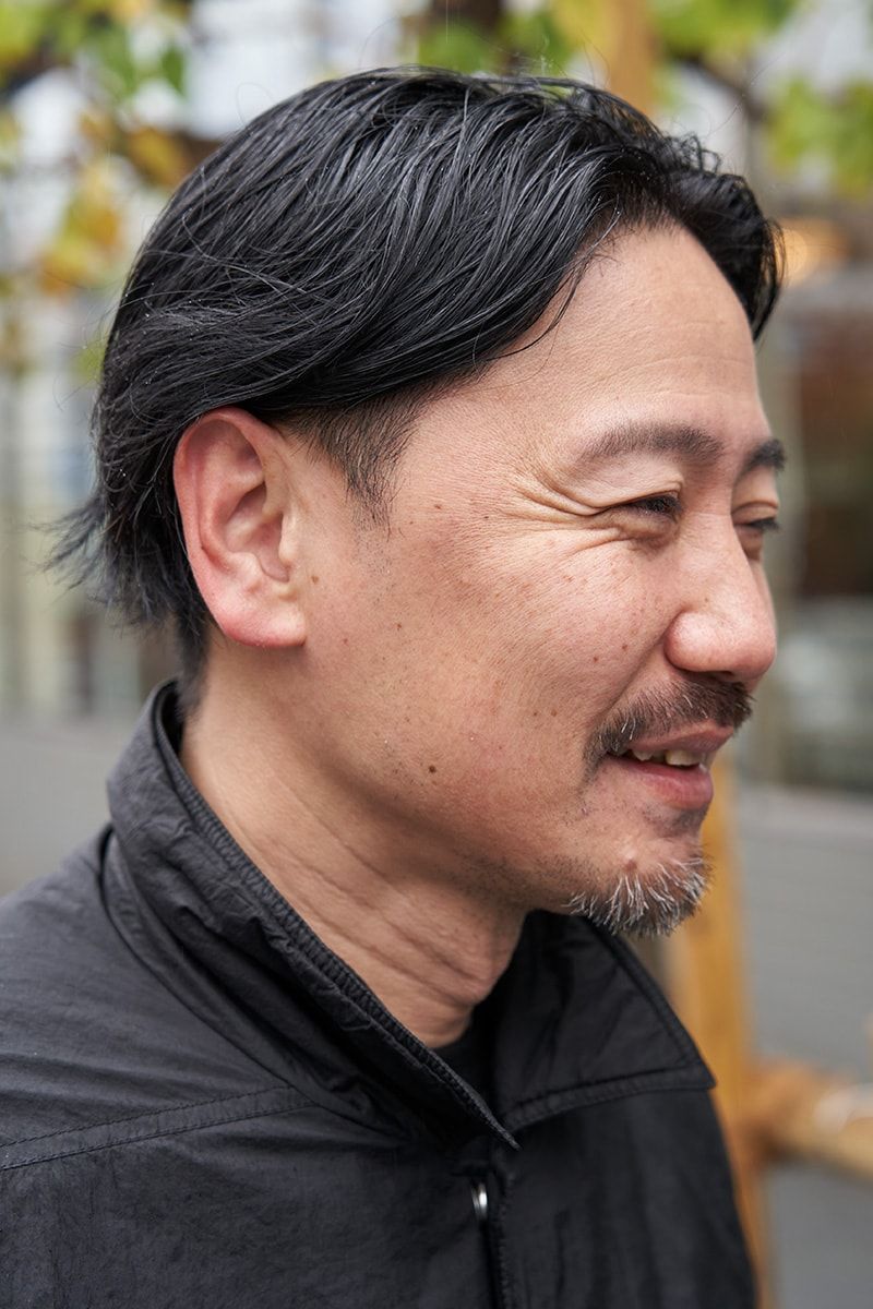 リックオウエンスダークシャドウのジャケット/アウターコーディネート | 241215-1558-57 浜口 豪 2枚目の写真