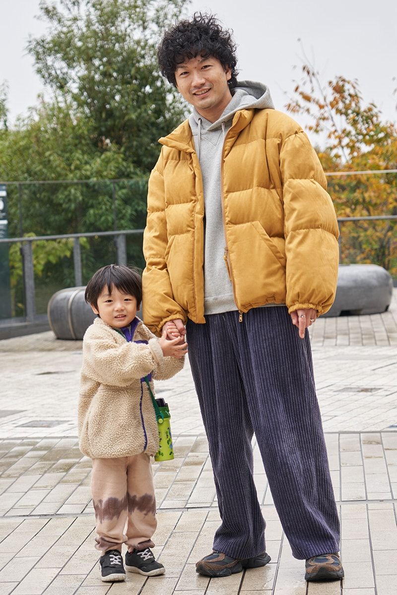 ディガウェルのダウンジャケットコーディネート | 241215-1605-32 草木佳太