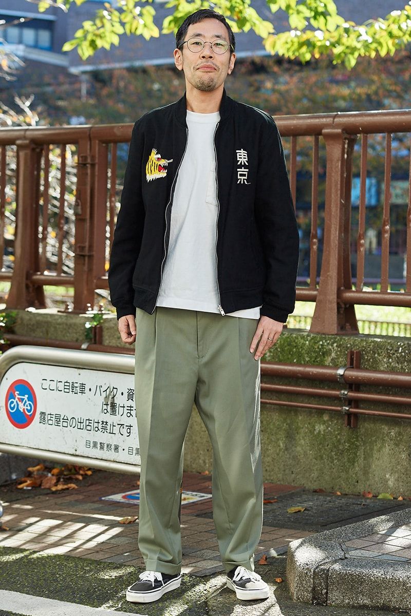 ワコマリアのジャケットコーディネート | 241215-1610-30 岡埜文俊