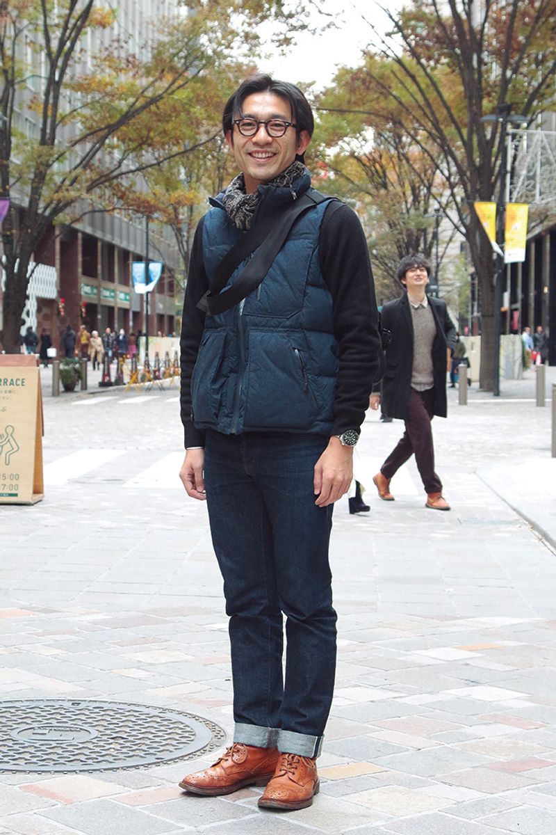 銘品とプチプラを組み合わせ、絶妙コーディネートに 矢島晃生