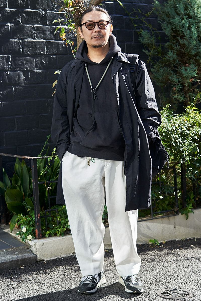 ユニクロのジャケット/アウターコーディネート | 241215-1613-45 ハラタタケヒコ