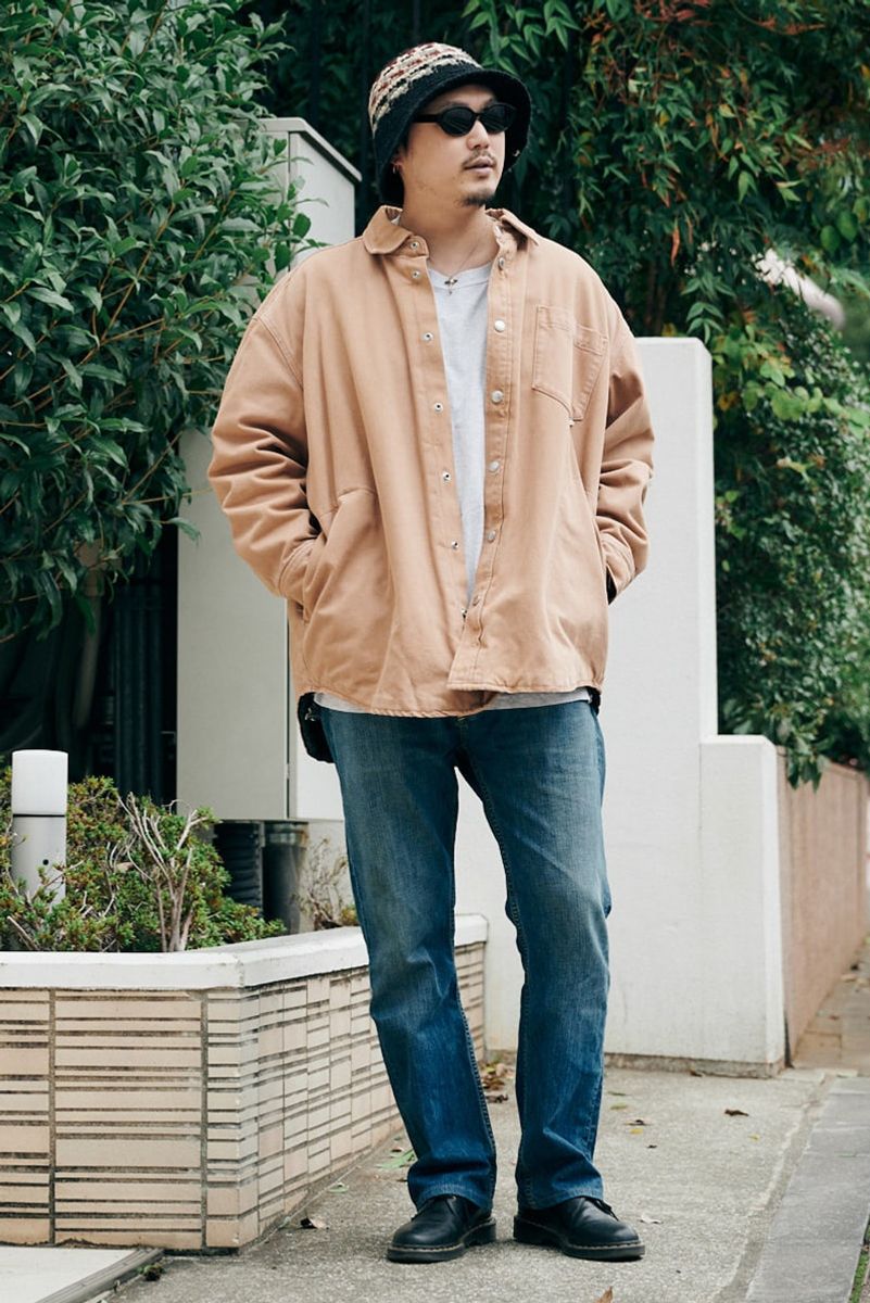 アレキサンダーワンのジャケットコーディネート | 241215-1634-29 中橋圭祐