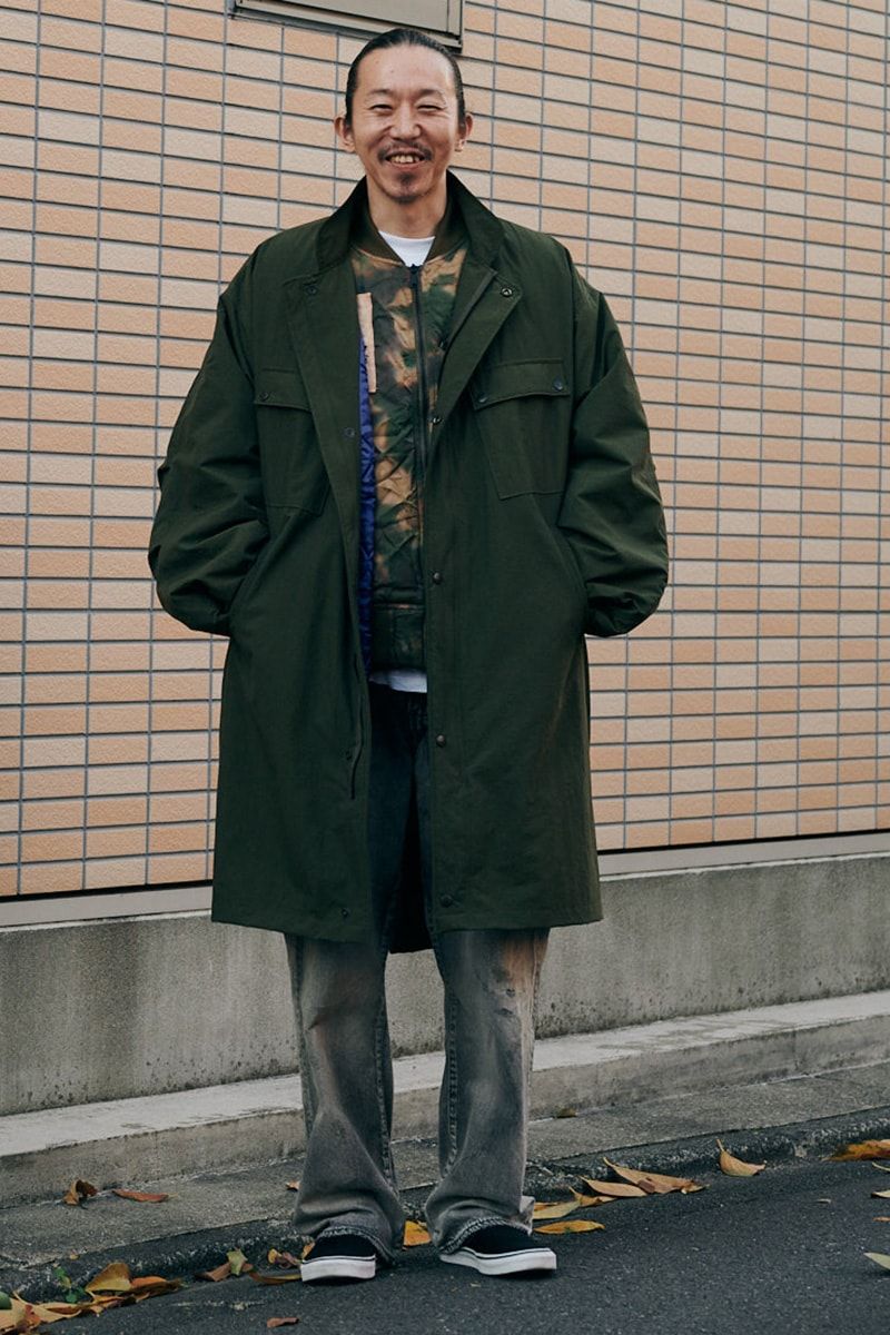 ニードルズのコートコーディネート | 241215-1635-19 鈴木貴正
