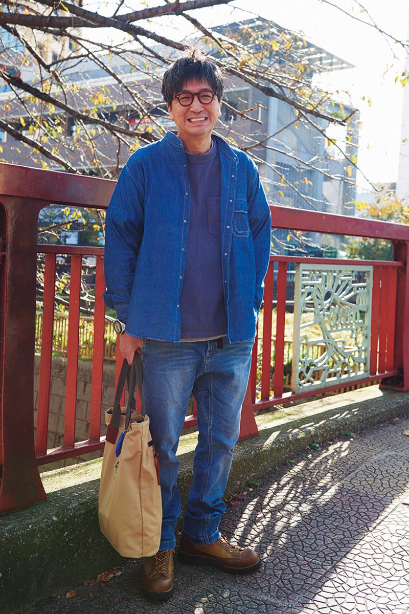 ワントーンをグラデ使いと小物で、ハズして魅せる 多田理也