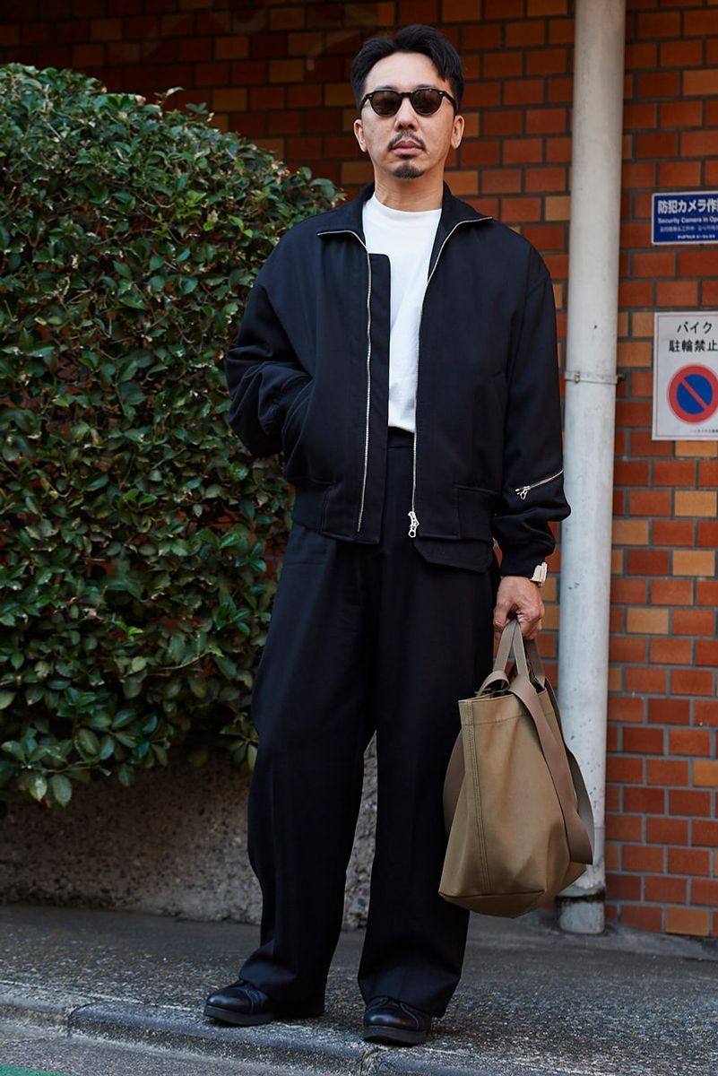 ジルサンダーのジャケットコーディネート | 241216-1712-00 佐藤 渉